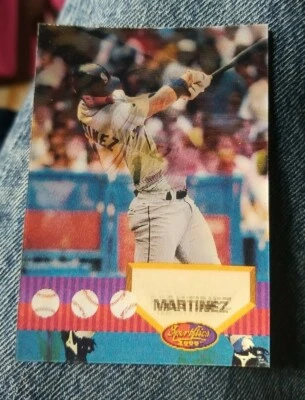 1994 Sportflics #115 Edgar Martinez - Seattle Mariners  - Image 1 of 2