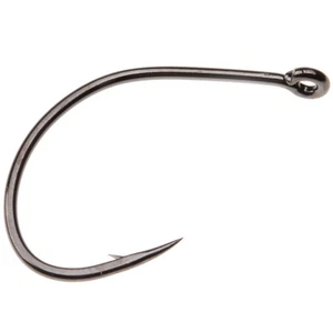 AHREX NS172 HOOK - Nordic Salt Gammarus Scud Saltwater Fly Tying Hooks - 18 Pack - Picture 1 of 4