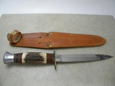 William Rodgers - I Cut My Way - Sheffield, Inglaterra - Cuchillo de hoja fija - Funda Foto 1 de 4