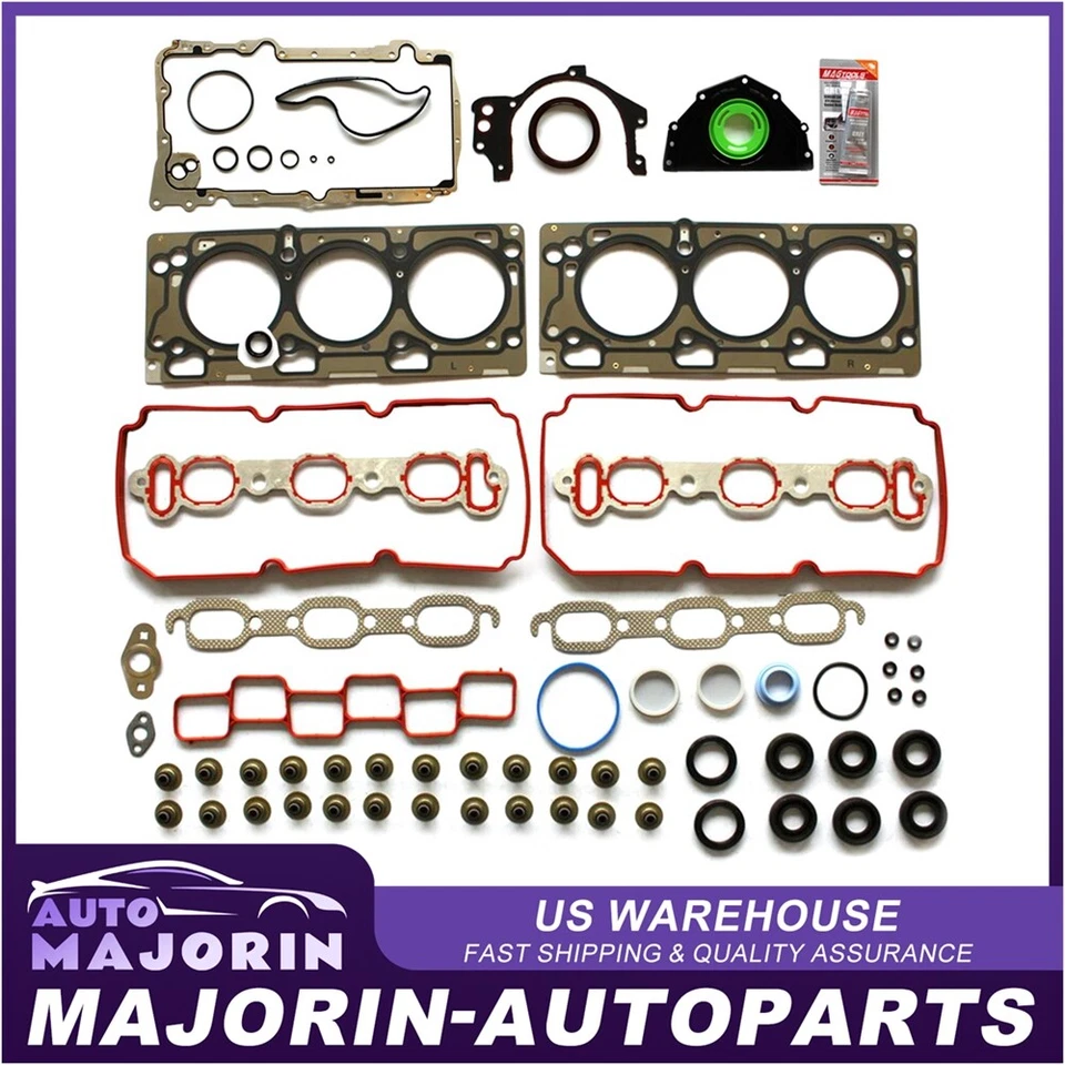 Fits 2009-2010 For Volkswagen Routan Engine Full Gasket Set 4.0L HS26368PT Foto 1 de 1