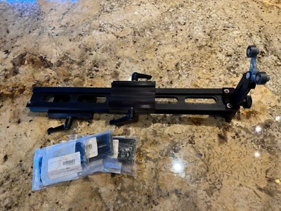 RonsRail Camera Track Slider Video Rail 17" New w/o Box & 3 Extra 83840 plates - Image 1 of 4