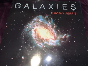 GALAXIES, by TIMOTHY FERRIS  hardback book W DJ , XL size book coffee table - Picture 1 of 6