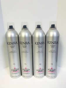 KENRA #25 VOLUME SUPER HOLD HAIRSPRAY - 16oz X4 CANS!