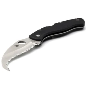 Spyderco Civilian 'Reverse S' 'SpyderEdge' VG-10/G-10 - SS/Black - Made in Japan - Picture 1 of 20