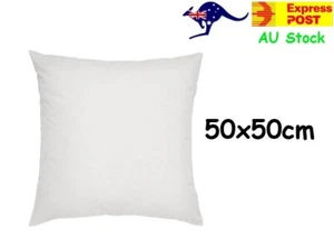 IKEA FJAD Cushion Pad Inner Pillow Fluffy Hug Duck Feather 50x50cm *NEW!* - Picture 1 of 1