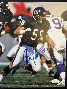 Ron Rivera Chicago Bears 1985 SB XX Champs Signed Auto 8x10 Photo ~ JSA COA - Picture 1 of 5