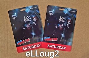 2x New York Comic Con NYCC 2023 Saturday Oct 14th Ticket/Badge FAST SHIPPING