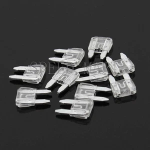 10 PCS 25A Car Trucks Boats SUV Auto HID Light Small Mini Blade Fuse - Picture 1 of 2