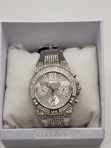 NEW Guess Watch Ladies' Watch GW0037L1 Aphrodite Swarovski Crystals Chronograph - Picture 1 of 11