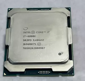 Intel Core i7-6800K 3.40GHz SR2PD Socket LGA2011-3 6-Core CPU Processor - Picture 1 of 2