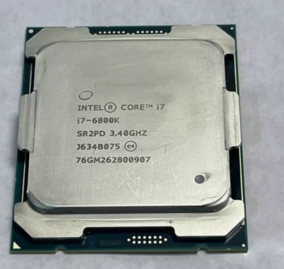 Intel Core i7-6800K 3.40GHz SR2PD Socket LGA2011-3 6-Core CPU Processor - Image 1 of 2