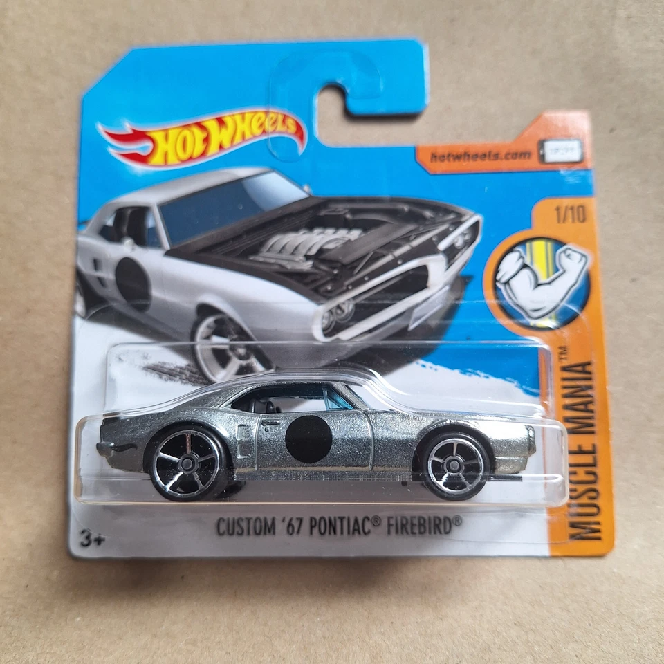 HOT WHEELS MUSCLE MANIA CUSTOM '67 PONTIAC FIREBIRD 1/10 333/365 - Image 1 of 1