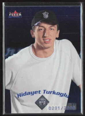Fleer Mystique #116 Hidayet Turkoglu Rookie RC/2000 2000-01 Foto 1 de 2