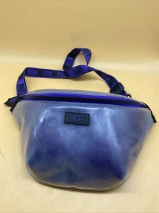 UGG Clear Thermoplastic Encased Snow Cone Colored Purple Fanny pack - Picture 1 of 4