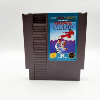 Karate Champ (Nintendo, NES 1986) Cart Only Tested OEM - Image 1 of 3