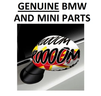 Tappo copri specchietto ORIGINALE MINI JCW Big Bang Wing.  SOLO LATO DESTRO.  RHD.   22B - Immagine 1 di 4