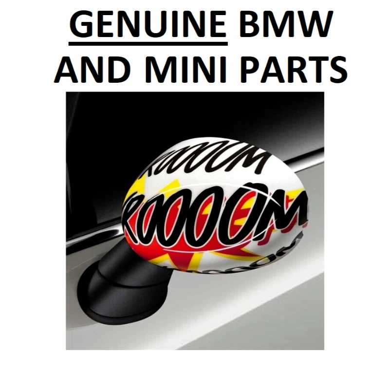 Tappo copri specchietto ORIGINALE MINI JCW Big Bang Wing.  SOLO LATO DESTRO.  RHD.   22B - Immagine 1 di 4