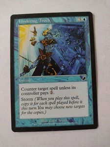 MTG Magic The Gathering Card Hindering Touch Instant Blue Scourge - Picture 1 of 2