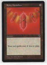 MTG: Tempest - Ruby Medallion