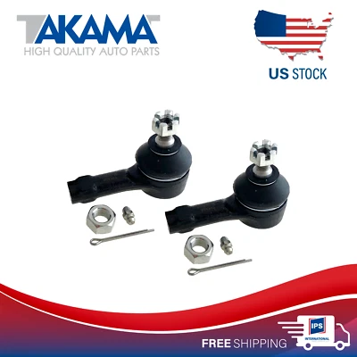 2 Pcs Front Outer Tie Rod Ends LH/RH For Mitsubishi Mirage Dodge Colt Eagle Summ - Изображение 1 из 4