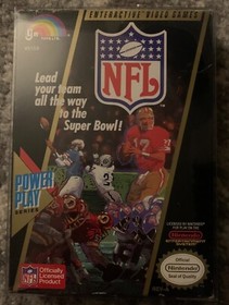 NFL National Football League 🏈 (Nintendo, Game) NES Box & Manual Complete CIB