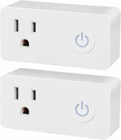  Smart Wi-Fi Plug Outlet Works with Alexa&Google Home -2 Pack