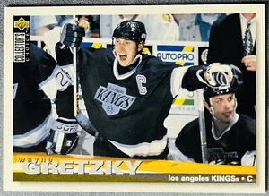 1995-96 Collectors Choice #1 Wayne Gretzky LA Kings - Picture 1 of 2