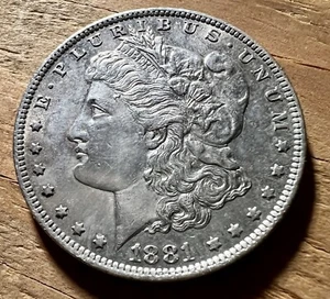 1881 O BU Morgan Dollar 90% Silver $1 U.S. Antique Historic Collectible Coin * - Picture 1 of 7