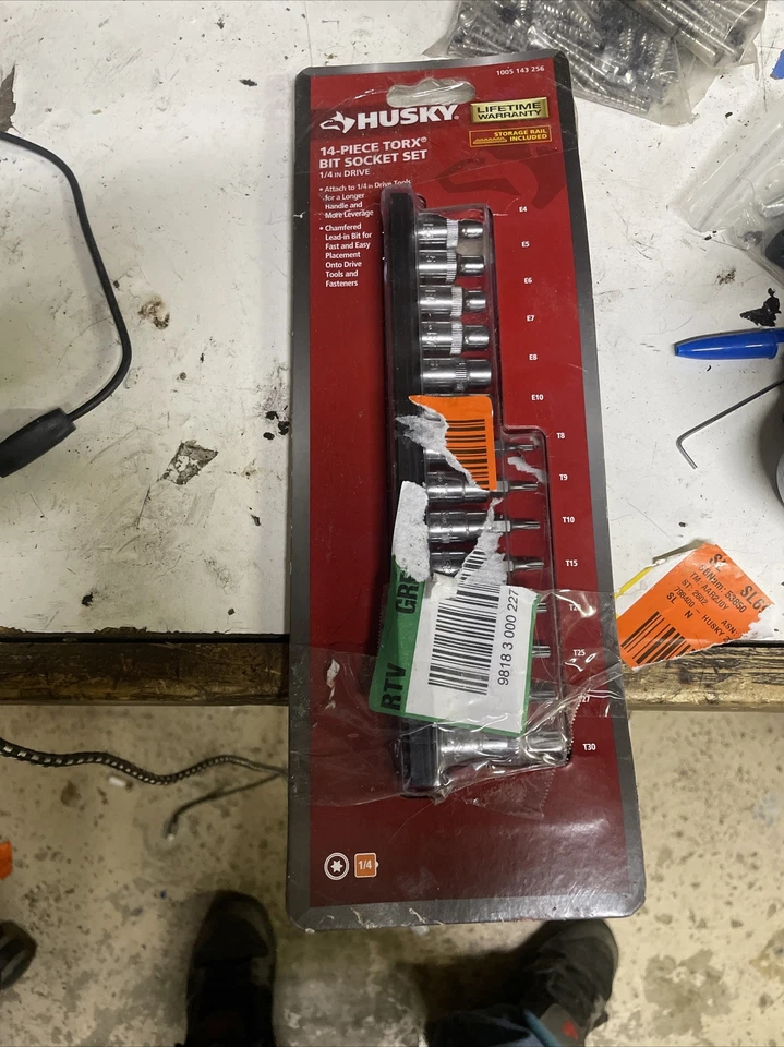 Husky 1/4 in. Drive Torx Bit Socket Set (14-Piece) - Image 1 of 1