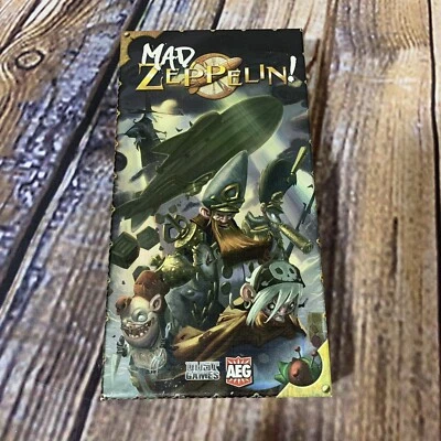 AEG Juego de Mesa Mad Zeppelin! Juego de cartas de estrategia usado completo Foto 1 de 2