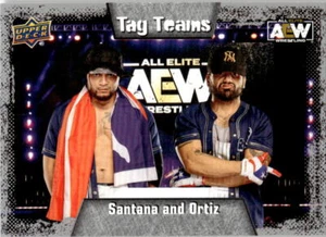 2022 Upper Deck AEW #86 Santana / Ortiz - Picture 1 of 2