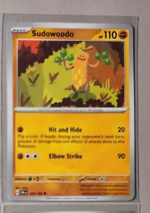 Sudowoodo 109/193 Pokemon card SV Paldea Evolved uncommon NM - Foto 1 di 1