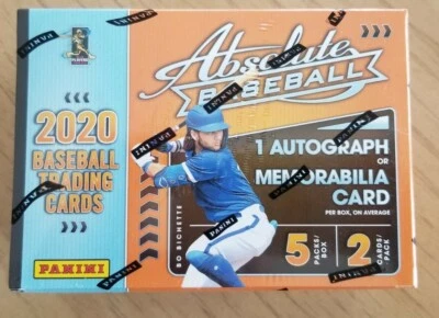 🔥2020 Panini Absolute MLB Baseball Blaster Box New Sealed In Hand Fast Ship🔥 - Image 1 of 4