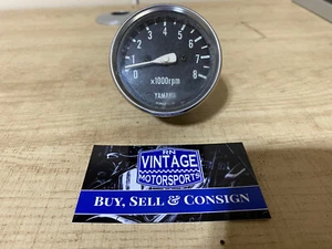 Yamaha Vintage Tachometer 2" inch Size 0-8,000 RPM Tested - Used . - Picture 1 of 8