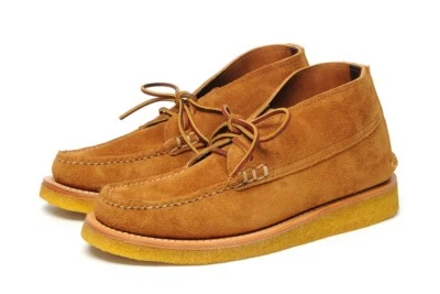 Yuketen Suede Desert Boot Sport Chukka Peanut Crepe Sole Sz 7 Horween Leather  - Image 1 of 4