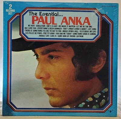 The Essential...Paul Anka, 2xLP, 1976, Buddah Records BDS 5667-2 (Mint, Cutout) - Image 1 of 2