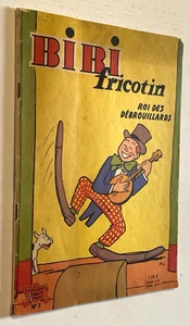 BIBI FRICOTIN -  N° 7  - Roi des Débrouillards  - Edition 1964  - Bel Etat - Imagen 1 de 6