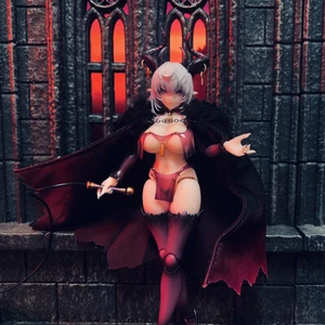 Mantello con mantello cablato personalizzato 1/12 per action figure Succubus Lustia 6'' conchiglia di lumaca - Foto 1 di 11