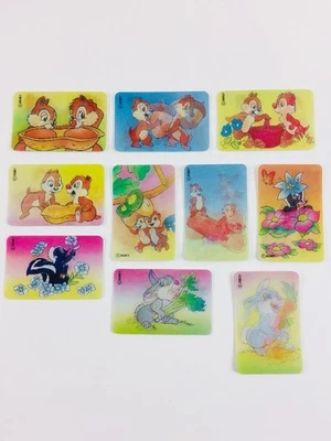 Figurines Cip & Ciop NESTLÉ Mon Walt Disney Série Complète 10 PZ - Photo 1/2