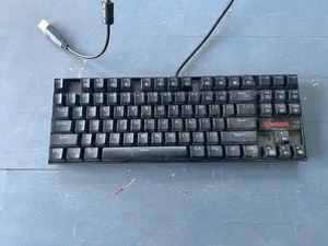 Red Dragon Keyboard Kumara Model K552RGB Mechanical Keyboard Backlit Tested - Picture 1 of 2