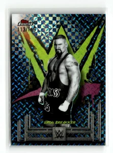 Bron Breakker 2025 Topps Finest WWE Blue Checkerboard 113/149 Common [yyh13 - Picture 1 of 2