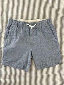 Crewcuts Leinen Baumwolle Shorts gestreift blau weiß Junge Mädchen Größe 10 gebraucht, in einwandfreiem Zustand - Bild 1 von 5