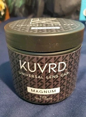  KUVRD Magnum Universal Lens Caps 2.0 72mm-122mm (2-Pack)  - Image 1 of 4