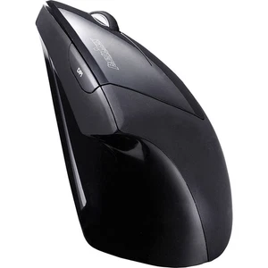 Perixx Vertikal Perimice-513  Ergonomische Maus USB    Schwarz 6 Tasten  Ergo... - Bild 1 von 5