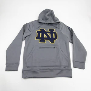 Notre Dame Fighting Irish Under Armour Sweatshirt Men's Gray New - Picture 1 of 7