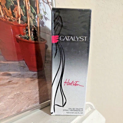 Catalyst by Halston 3,4 fl oz Eau de Toilette Mujer Spray Perfume Nuevo en Caja Sellado Foto 1 de 3