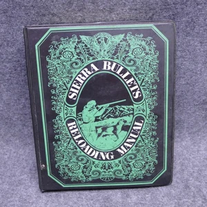 1971 Sierra Bullets Reloading Manual Guide Book 3 Ring Binder 350 Pages - Bild 1 von 12