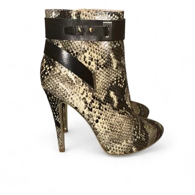 $149 Guess Parley Botines Puntera Punta Estampados Serpiente 7 1/2 Foto 1 de 4