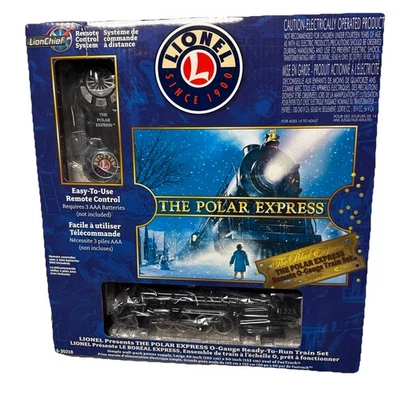 Nuevo Juego Tren Lionel Polar Express Caja Abierta 6-30218 *Ver Descripción Navidad Foto 1 de 4