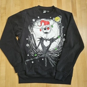 Nightmare Before Christmas Men's Light-Up Graphic Sweatshirt Size Small - Picture 1 of 16